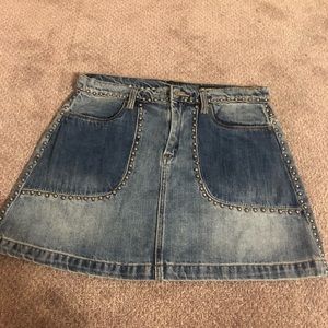 Jean skirt!